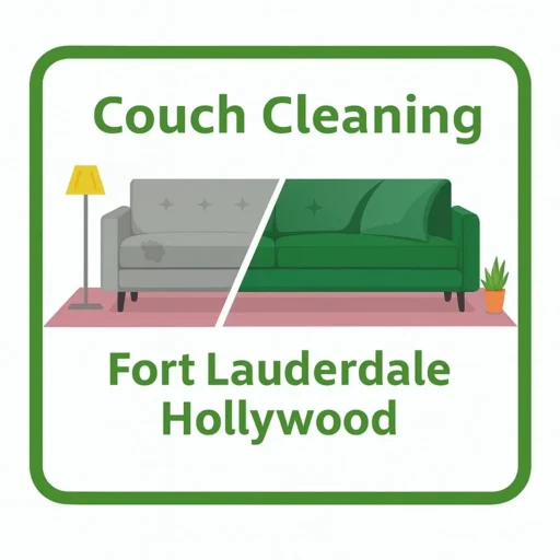 Couch cleaning fort lauderdale hollywood logo